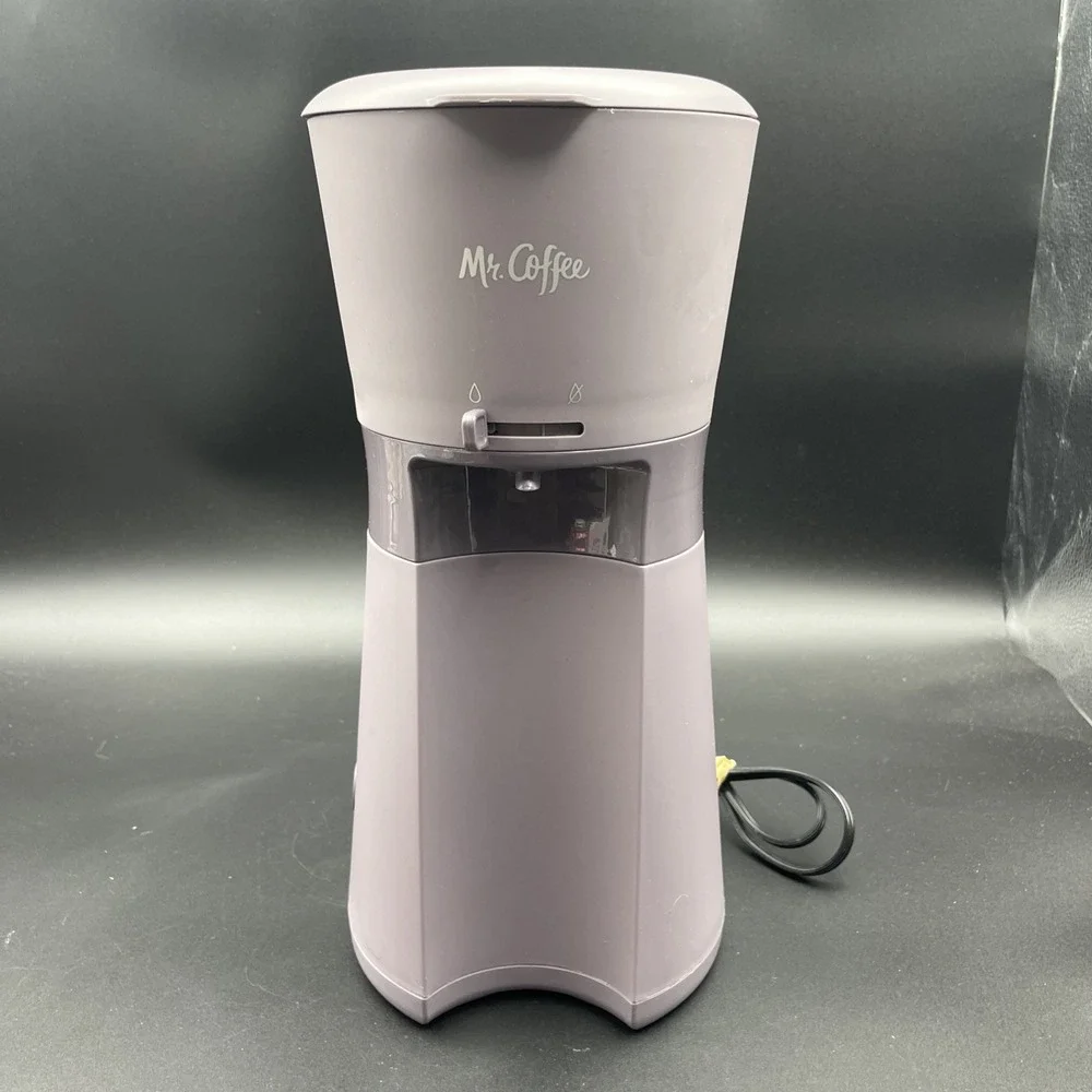 Mr Coffee‎ Iced Coffee Maker Lavender Single Serve Reusable Filter 1031